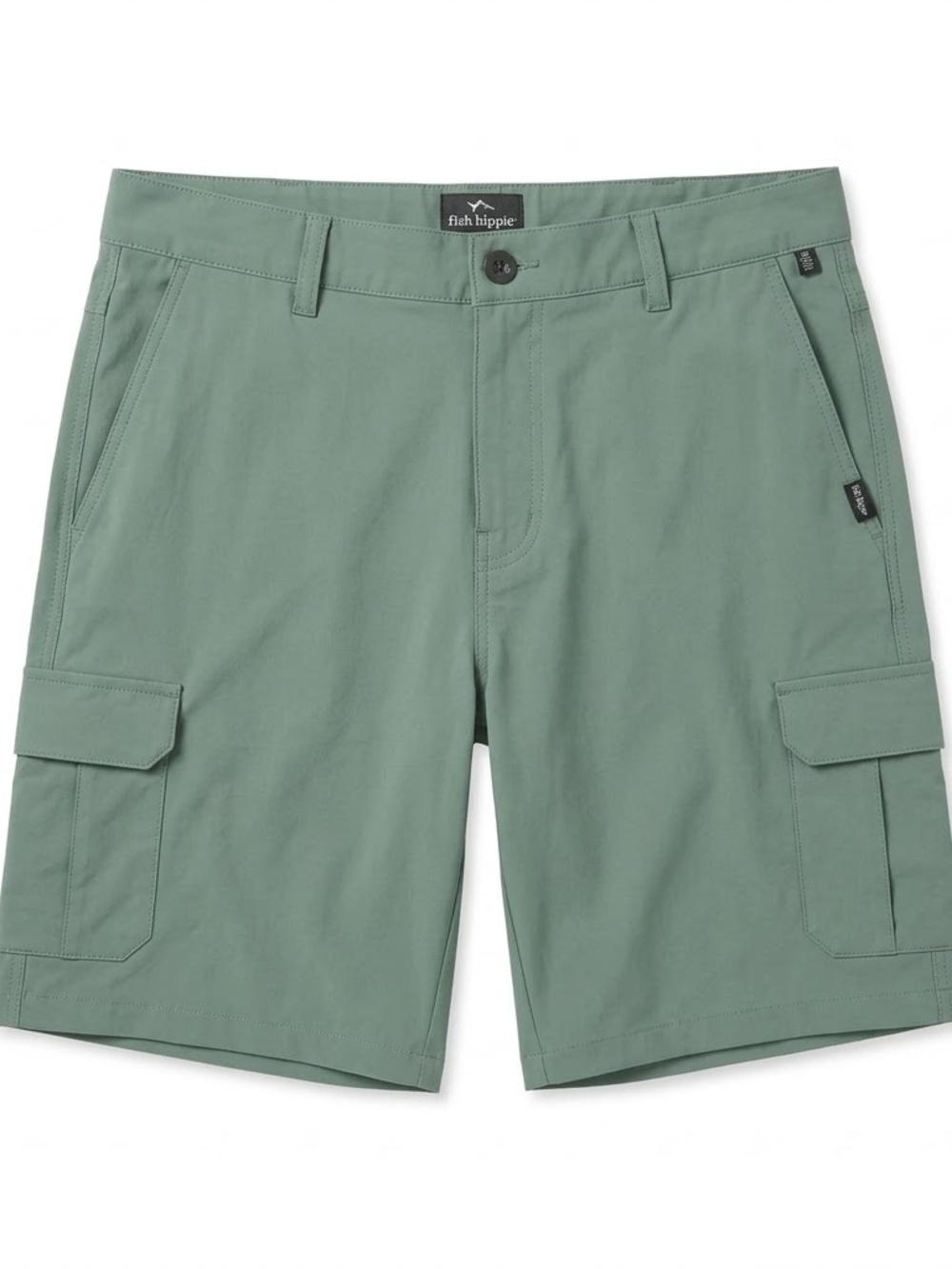 FARWEST Men's 34X10 Sage Green Ripstop Cargo Shorts Outdoor Gorpcore Summer